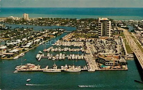 AK / Ansichtskarte Fort_Lauderdale Pier 66 Air view 