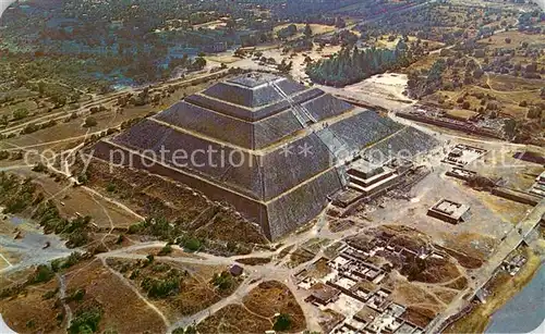 AK / Ansichtskarte San_Juan_Teotihuacan Piramide del Sol Vista aerea San_Juan_Teotihuacan