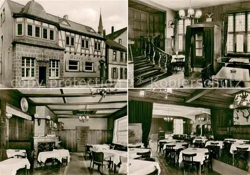 AK / Ansichtskarte Herne_Westfalen Hotel Restaurant Zum Treppchen Gastraeume  Herne_Westfalen