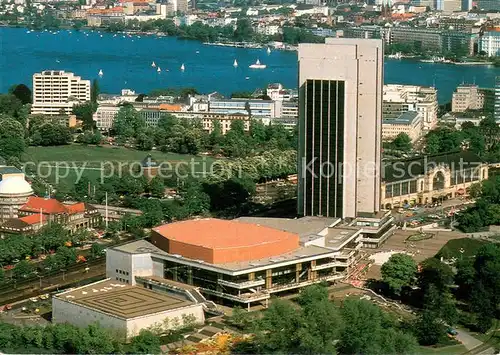 AK / Ansichtskarte Hamburg Congress Centrum Blick ueber die Alster Hamburg