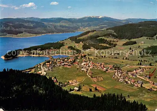 AK / Ansichtskarte Schluchsee Kurort im Schwarzwald Blick zum Feldberg Schluchsee