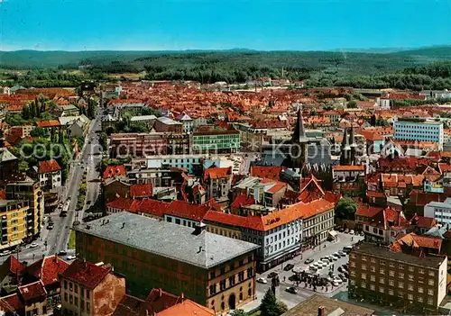 AK / Ansichtskarte Kaiserslautern Stadtpanorama Blick vom Rathaus Kaiserslautern