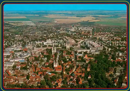 AK / Ansichtskarte Halberstadt Stadtpanorama Halberstadt