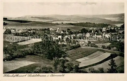 AK / Ansichtskarte Wald Michelbach Siedelsbrunn im Odenwald Gesamtansicht Wald Michelbach