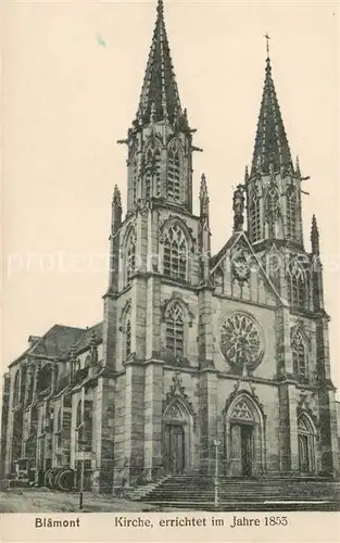 AK / Ansichtskarte Blamont_54 Eglise Kirche 