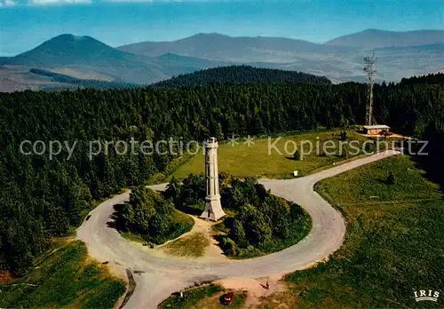 AK / Ansichtskarte Le_Champ_du_Feu Tour belvedere Magnifique panorama sur les Vosges Le_Champ_du_Feu