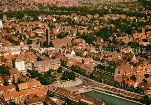 AK / Ansichtskarte Emden__Ostfriesland Fliegeraufnahme 