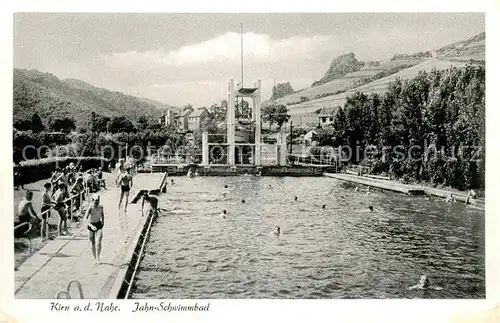 AK / Ansichtskarte Kirn_Nahe Jahn Schwimmbad Kirn_Nahe