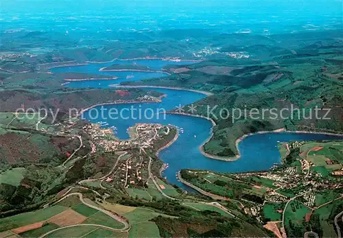 AK / Ansichtskarte Pruem_Eifel Rursee Naturpark Nordeifel Pruem_Eifel