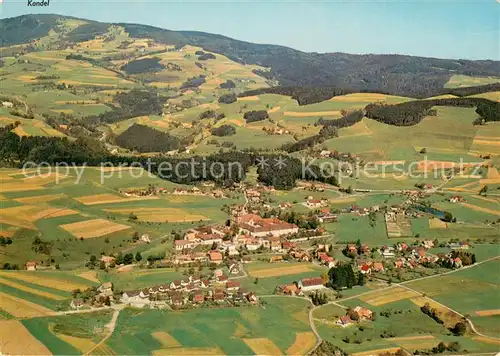 AK / Ansichtskarte St_Peter_Schwarzwald Hoehenluftkurort mit Blick zum Kandel St_Peter_Schwarzwald