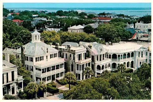 AK / Ansichtskarte Charleston_South_Carolina Roof tops of Charleston near the famous Battery 