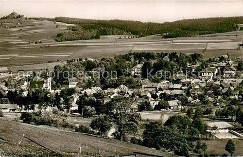 AK / Ansichtskarte Gersfeld_Rhoen Teilansicht Gersfeld Rhoen