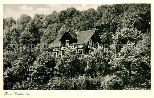 AK / Ansichtskarte Graefrath Gasthaus Haus Friedenstal Graefrath