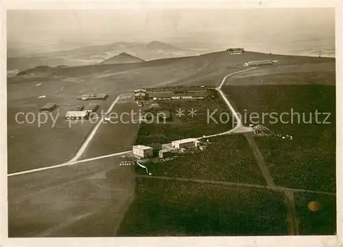 AK / Ansichtskarte Wasserkuppe_Rhoen Fliegeraufnahme Wasserkuppe Rhoen