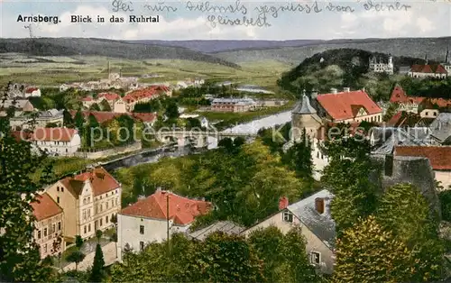 AK / Ansichtskarte Arnsberg_Westfalen Panorama Arnsberg_Westfalen