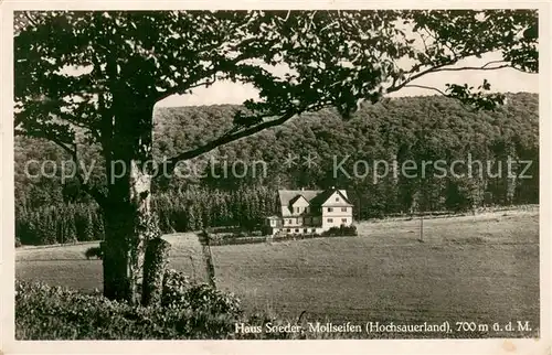 AK / Ansichtskarte Mollseifen Haus Soeder Mollseifen