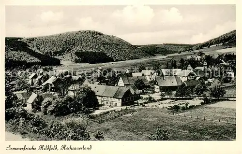 AK / Ansichtskarte Hildfeld Panorama Hildfeld