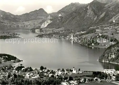 AK / Ansichtskarte Strobl_Wolfgangsee St. Wolfgang und St. Gilgen Strobl Wolfgangsee