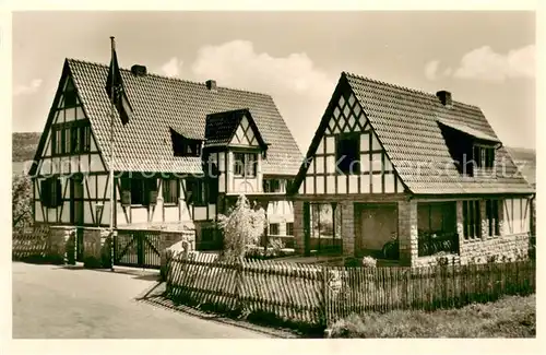 AK / Ansichtskarte Erbach_Odenwald Jugendherberge Aussenansicht Erbach Odenwald