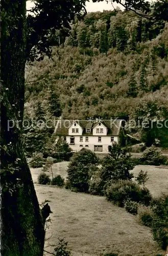 AK / Ansichtskarte Erbach_Odenwald Gasthaus u. Pension Zur Waldschenke Aussenansicht Erbach Odenwald