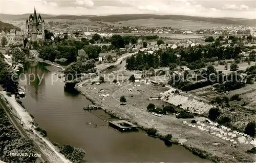 AK / Ansichtskarte Limburg_Lahn Fliegeraufnahme Limburg_Lahn