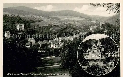 AK / Ansichtskarte Eppstein_Taunus Muettererholungsheim der Ev Frauenhilfe Panorama Eppstein_Taunus