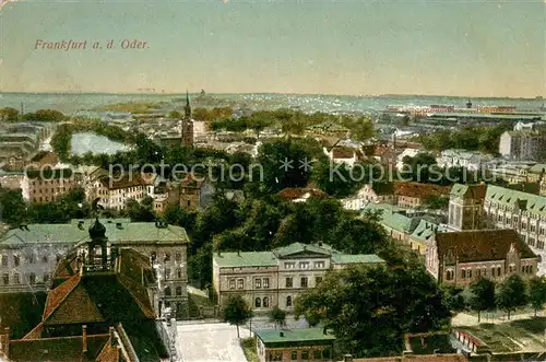 AK / Ansichtskarte Frankfurt_Oder Panorama Frankfurt Oder