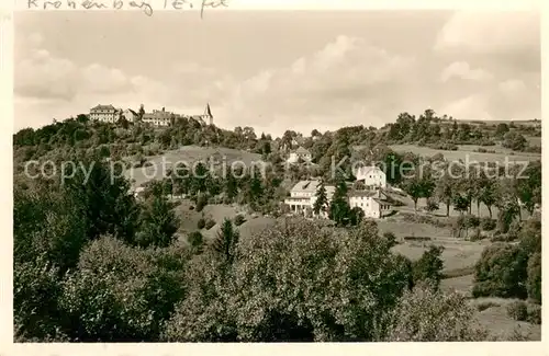 AK / Ansichtskarte Kronenburg_Eifel Panorama Kronenburg Eifel