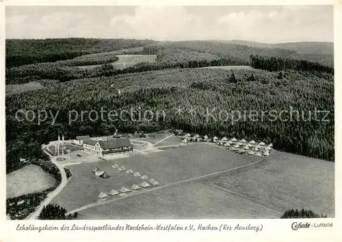 AK / Ansichtskarte Hachen_Sauerland Erhlolungsheim des Landessportbundes NRW  Hachen_Sauerland