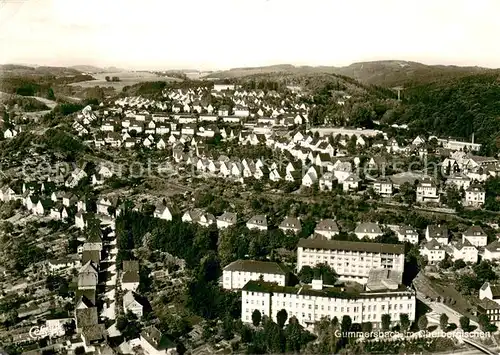 AK / Ansichtskarte Gummersbach Fliegeraufnahme Teilansicht Gummersbach