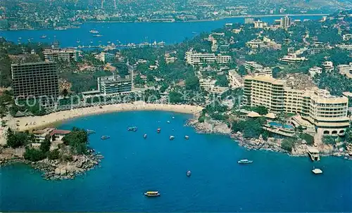 AK / Ansichtskarte Acapulco Vista aerea de la Playa Caleta Acapulco