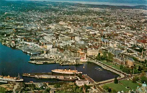 AK / Ansichtskarte Victoria_British_Columbia Aerial view Victoria_British_Columbia