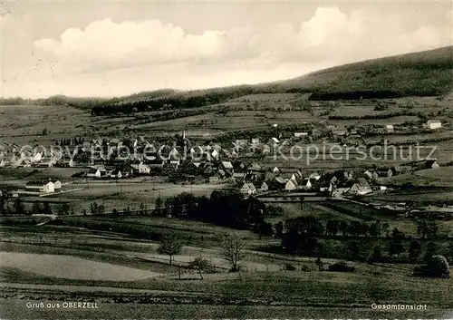 AK / Ansichtskarte Oberzell_Main Gesamtansicht Oberzell Main