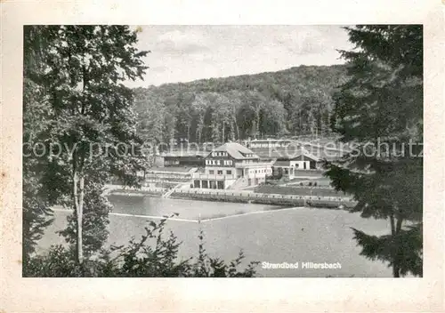 AK / Ansichtskarte Merkenfritz Strandbad Hillersbach Merkenfritz