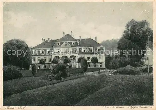 AK / Ansichtskarte Bad_Orb Sanatorium Kueppelsmuehle Bad_Orb