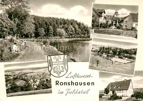 AK / Ansichtskarte Ronshausen Teilansicht Ronshausen