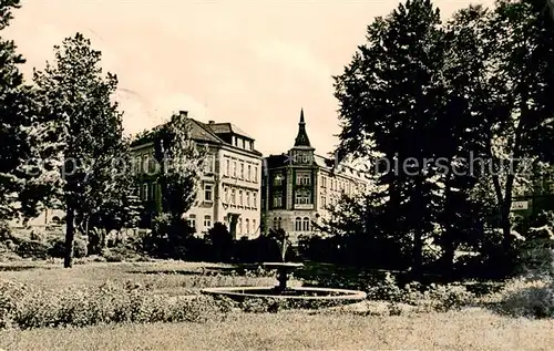 AK / Ansichtskarte Bischofswerda Kaethe Kollwitz Park Bischofswerda