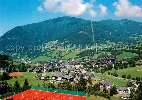 AK / Ansichtskarte Bad_Kleinkirchheim_Kaernten Fliegeraufnahme Tennisanlage Bad_Kleinkirchheim