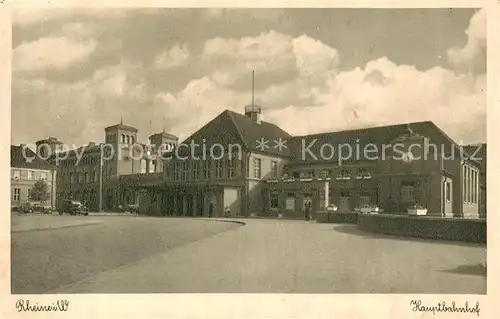 AK / Ansichtskarte Rheine Hauptbahnhof Rheine