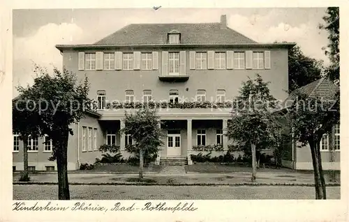 AK / Ansichtskarte Bad_Rothenfelde Kinderheim Phoenix Aussenansicht Bad_Rothenfelde