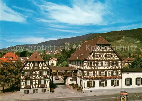 AK / Ansichtskarte Oberkirch_Baden Romantik Hotel und Restaurant Zur oberen Linde Oberkirch_Baden