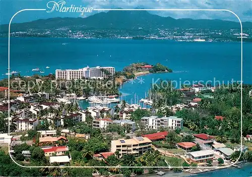 AK / Ansichtskarte Martinique Vue aerienne de la marina de la Pointe du Bout Martinique