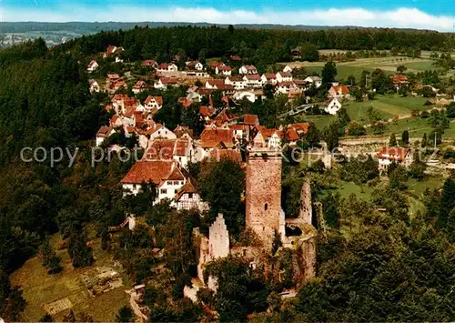 AK / Ansichtskarte Zavelstein Burgruine Zavelstein