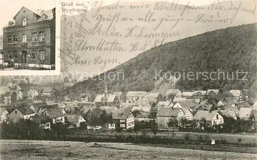 AK / Ansichtskarte Struthuetten Gasthaus Panorama Struthuetten