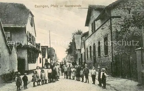 AK / Ansichtskarte Essingen_Pfalz Spanierstrasse Essingen Pfalz