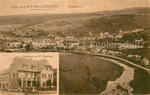 AK / Ansichtskarte Nahbollenbach Panorama Gasthaus Neumann Nahbollenbach