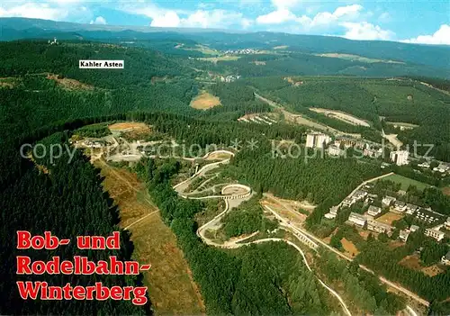 AK / Ansichtskarte Winterberg_Hochsauerland Bob  und Rodelbahn Kahler Asten Winterberg_Hochsauerland