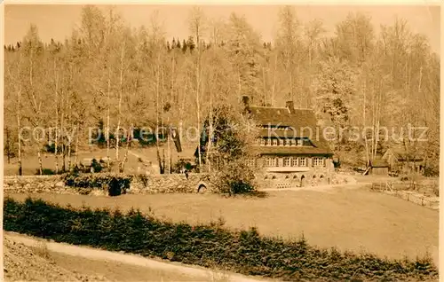 AK / Ansichtskarte Rittersgruen Jugendherberge Ernst Scheffler Rittersgruen