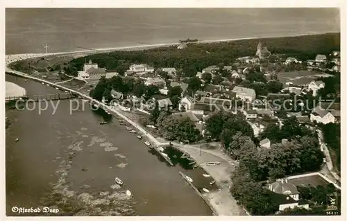 AK / Ansichtskarte Deep_Mrzezyno_Ostsee Fliegeraufnahme 