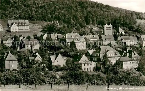 AK / Ansichtskarte Fredeburg_Schmallenberg Teilansicht Fredeburg_Schmallenberg